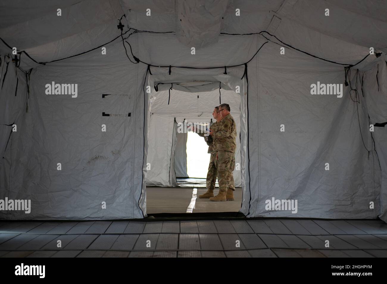 U.S. Air Force Chief Master Sgt. Donald Simmons with the 129th Rescue