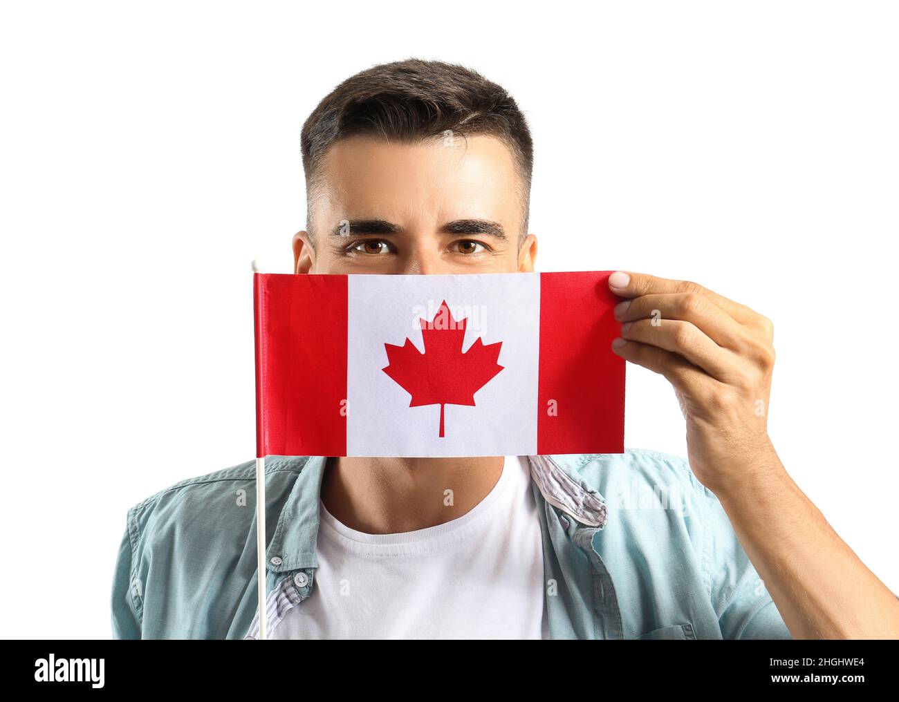 Man in celebration canadian hi-res stock photography and images - Alamy