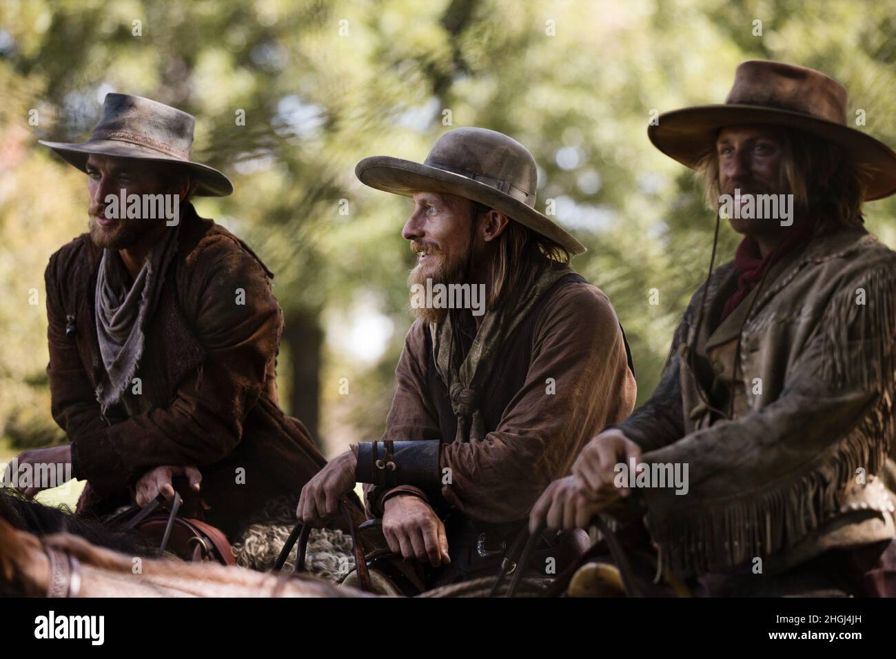 USA. Eric Nelsen in the (C)Paramount+ new TV series : 1883 (2021). Plot ...