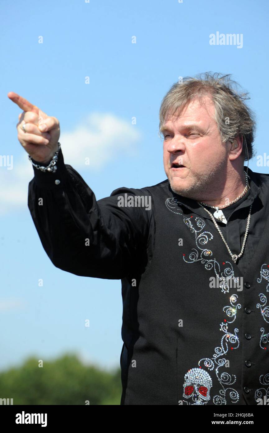 Meatloaf performs at the annual Quick Chek Festival of Ballooning in Readington Township, New Jersey. July 31, 2011. © mpi01 / MediaPunch Inc. Stock Photo