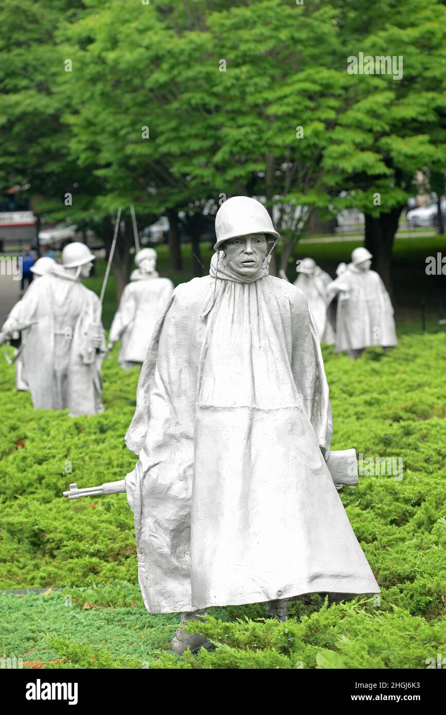 Korean War Veterans Memorial is located in West Potomac Park