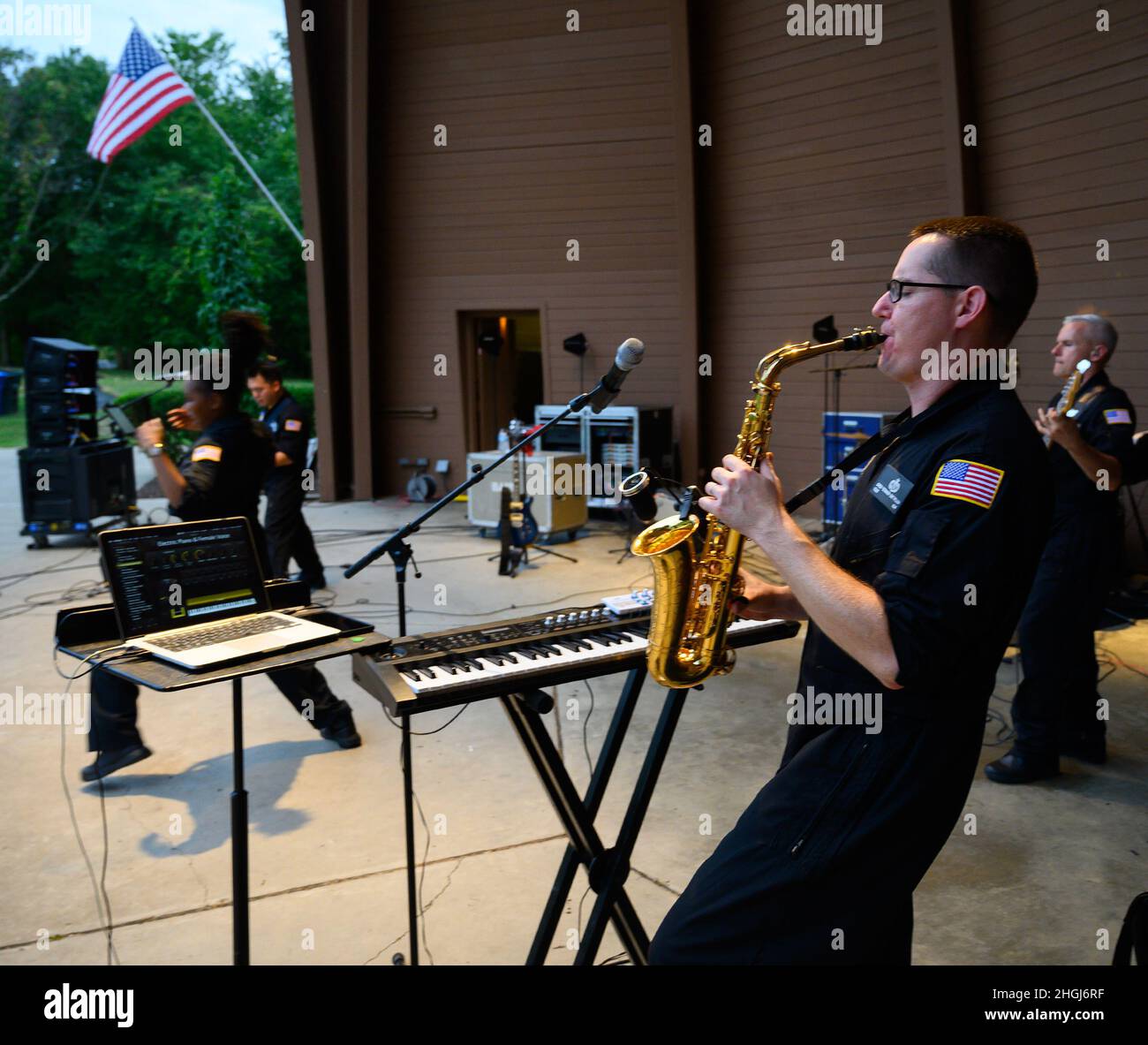 Plays the saxophone hi-res stock photography and images - Page 3 - Alamy
