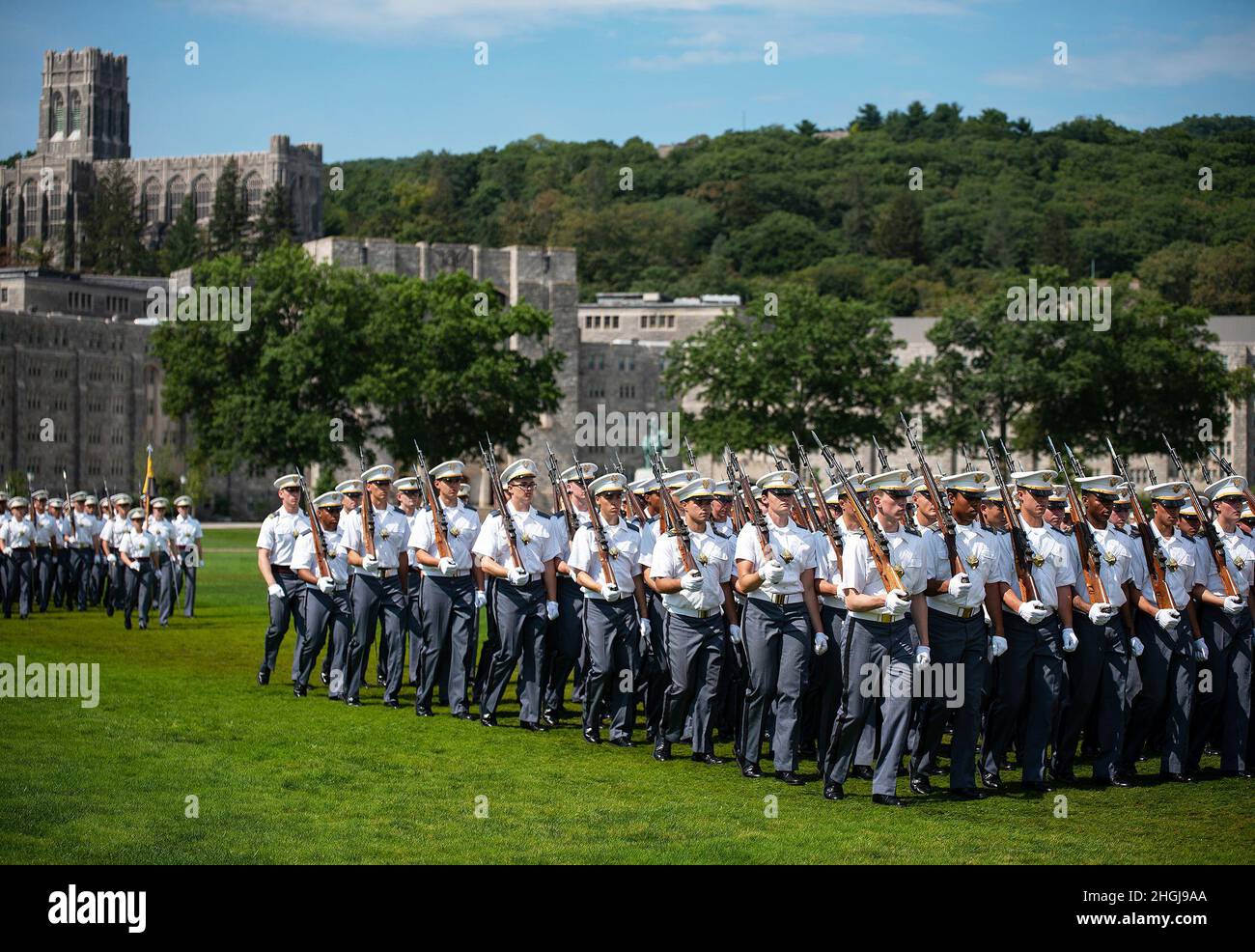 Commandant of the Corps of Cadets, Brig. Gen. Mark Quander (below), and