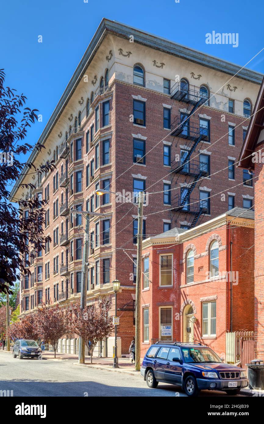 Chesterfield Apartments, built in 1903 as luxury residences and