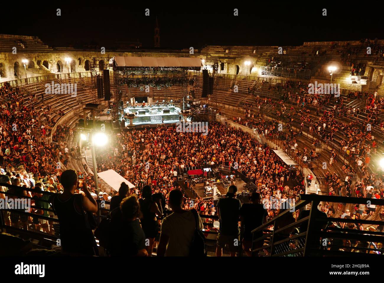 Slipknot concert, Arena of Nimes, Gard, Occitanie, France, Europe Stock ...