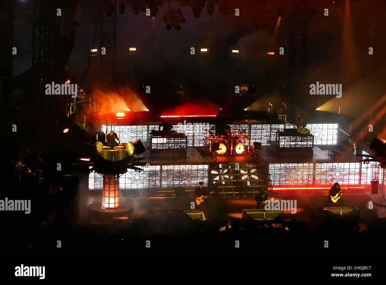 Slipknot concert, Arena of Nimes, Gard, Occitanie, France, Europe Stock
