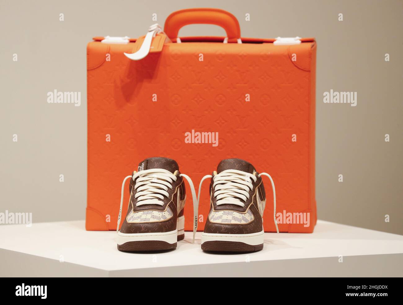Louis Vuitton Nike Virgil Abloh sneaker Sotheby's auction