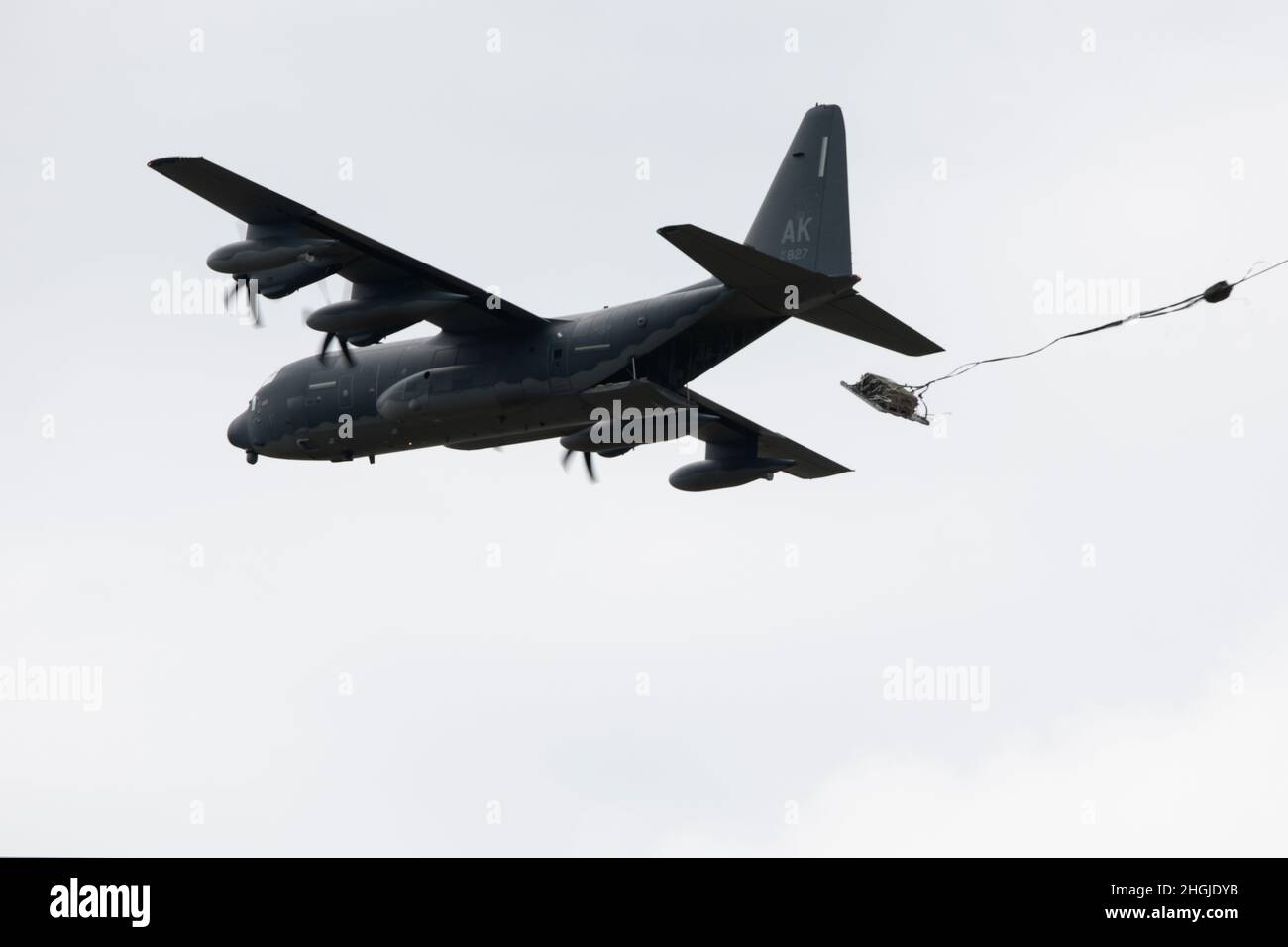211 Rqs An Alaska Air National Guard HC-130J Combat King II operated by aircrew ...