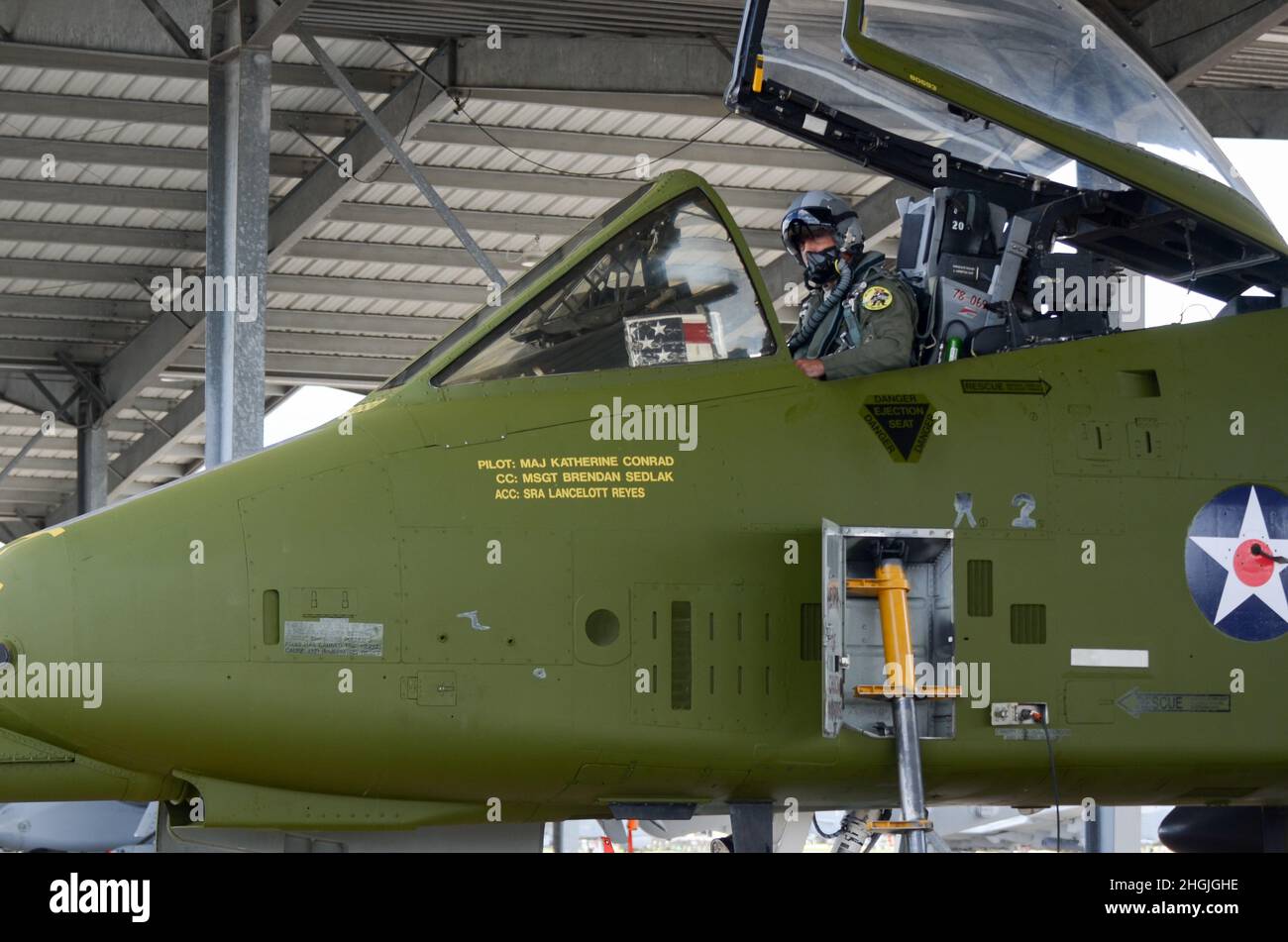 U.S. Air Force Col. Drew Dougherty, 175th Operations Group commander ...