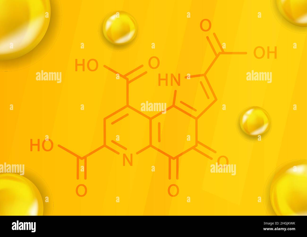 Vitamin B14 chemical formula. Vitamin B14 Realistic chemical molecular ...