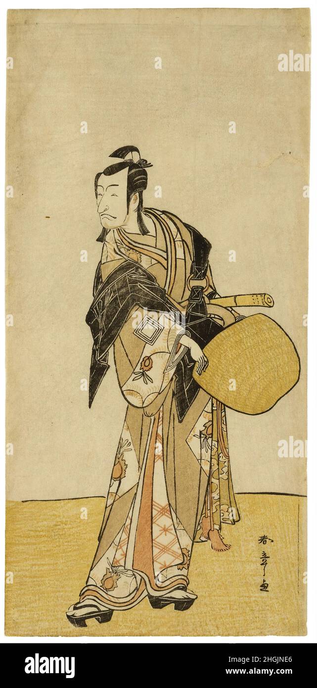 Katsukawa Shunsho - The Actor Ichikawa Danjuro V as a Mendicant Monk Stock Photo