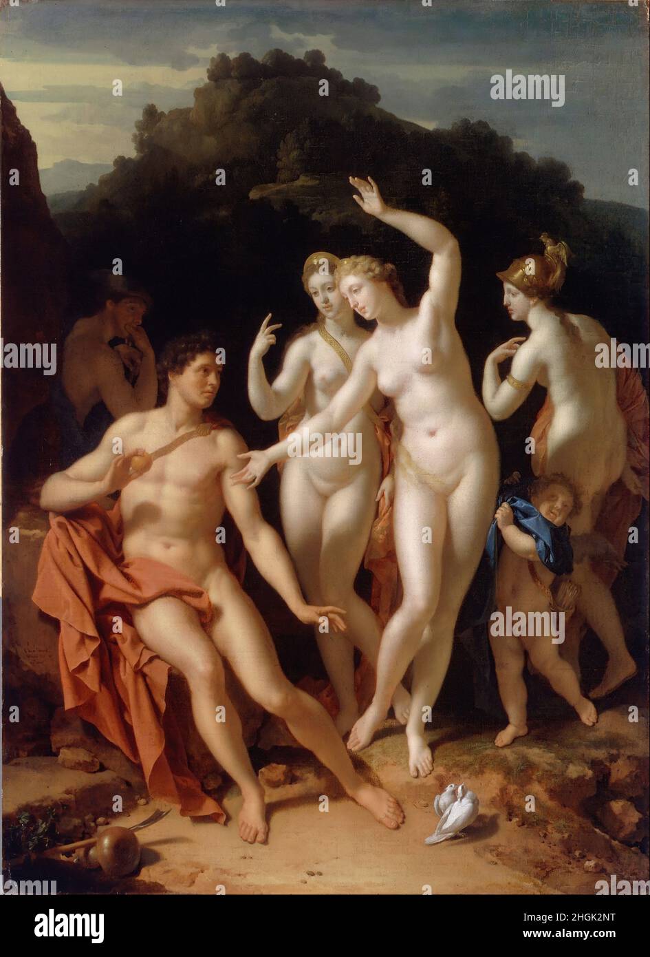 Van der Werff, Adriaen - The Judgement of Paris Stock Photo