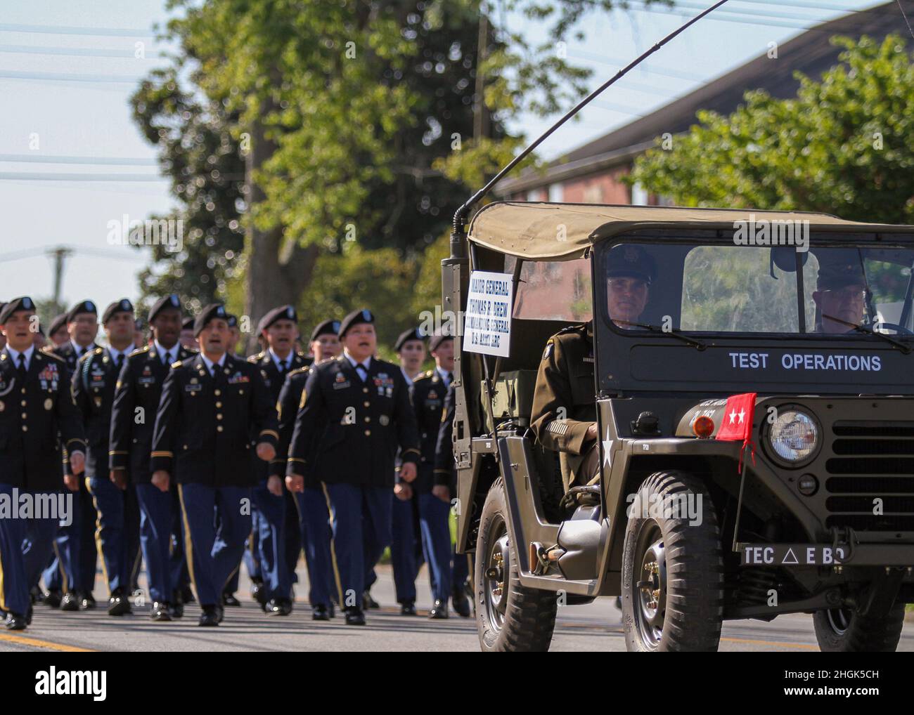 Maj. Gen. Thomas Drew, commanding general, U.S. Army Human Resources