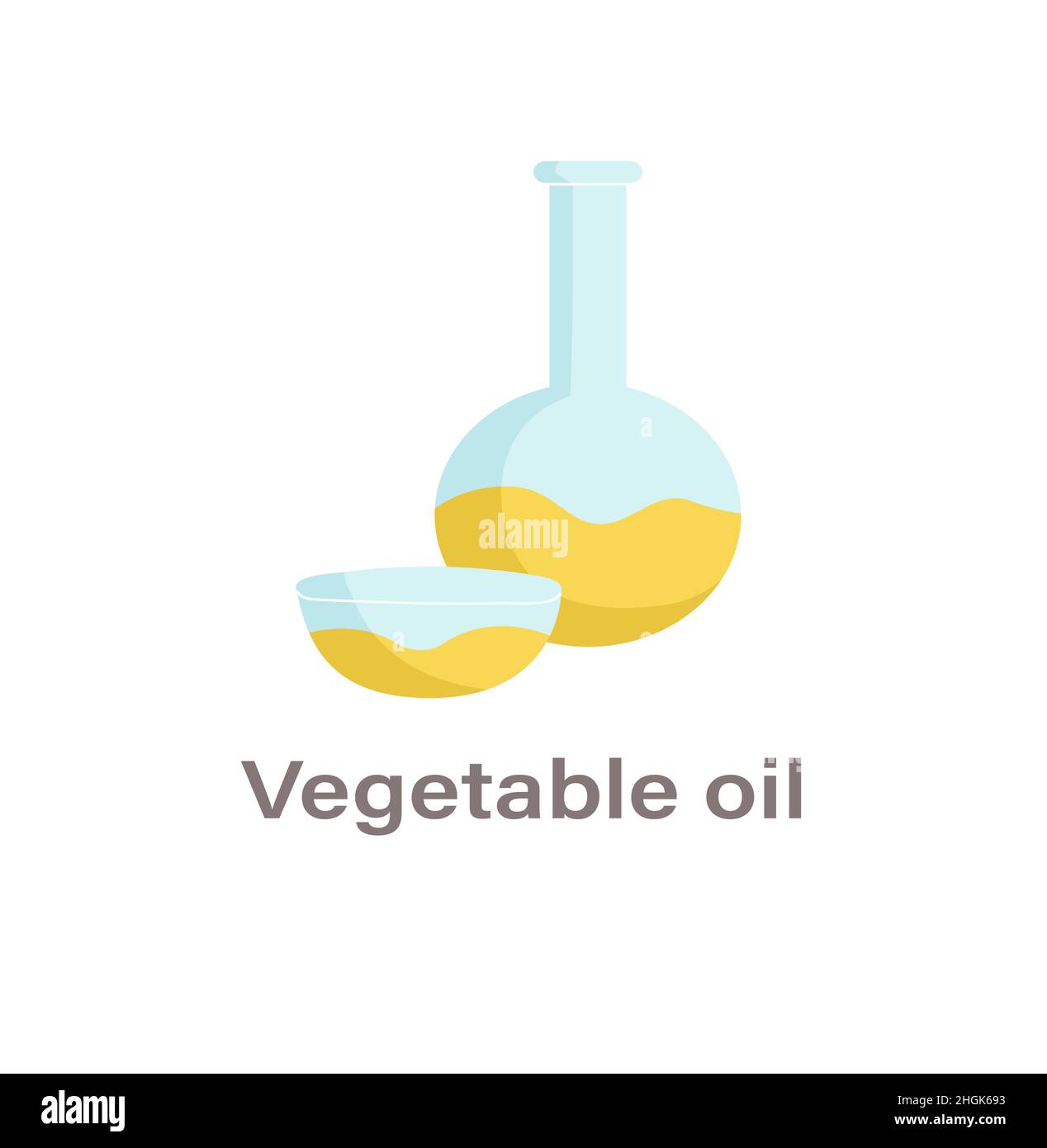 Thyroid nutrition infographic element Stock Vector