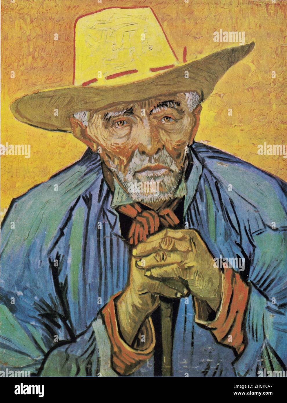 Portrait of Patience Escalier - 1888 - Oil on canvas 69 x 56 cm - Van Gogh  Vincent Stock Photo - Alamy