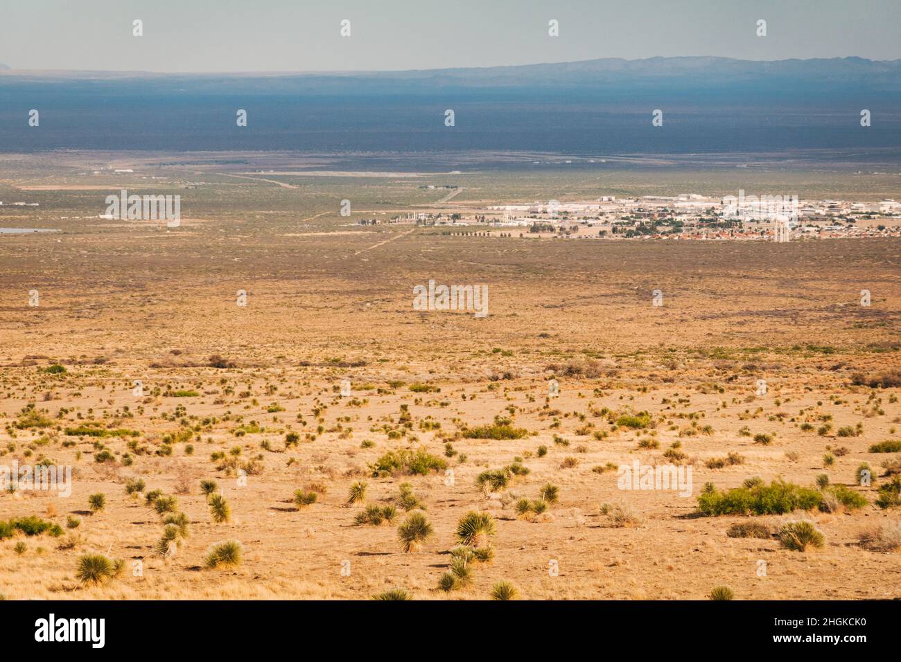 the township of the White Sands Missile Range, a U.S. Army testing site