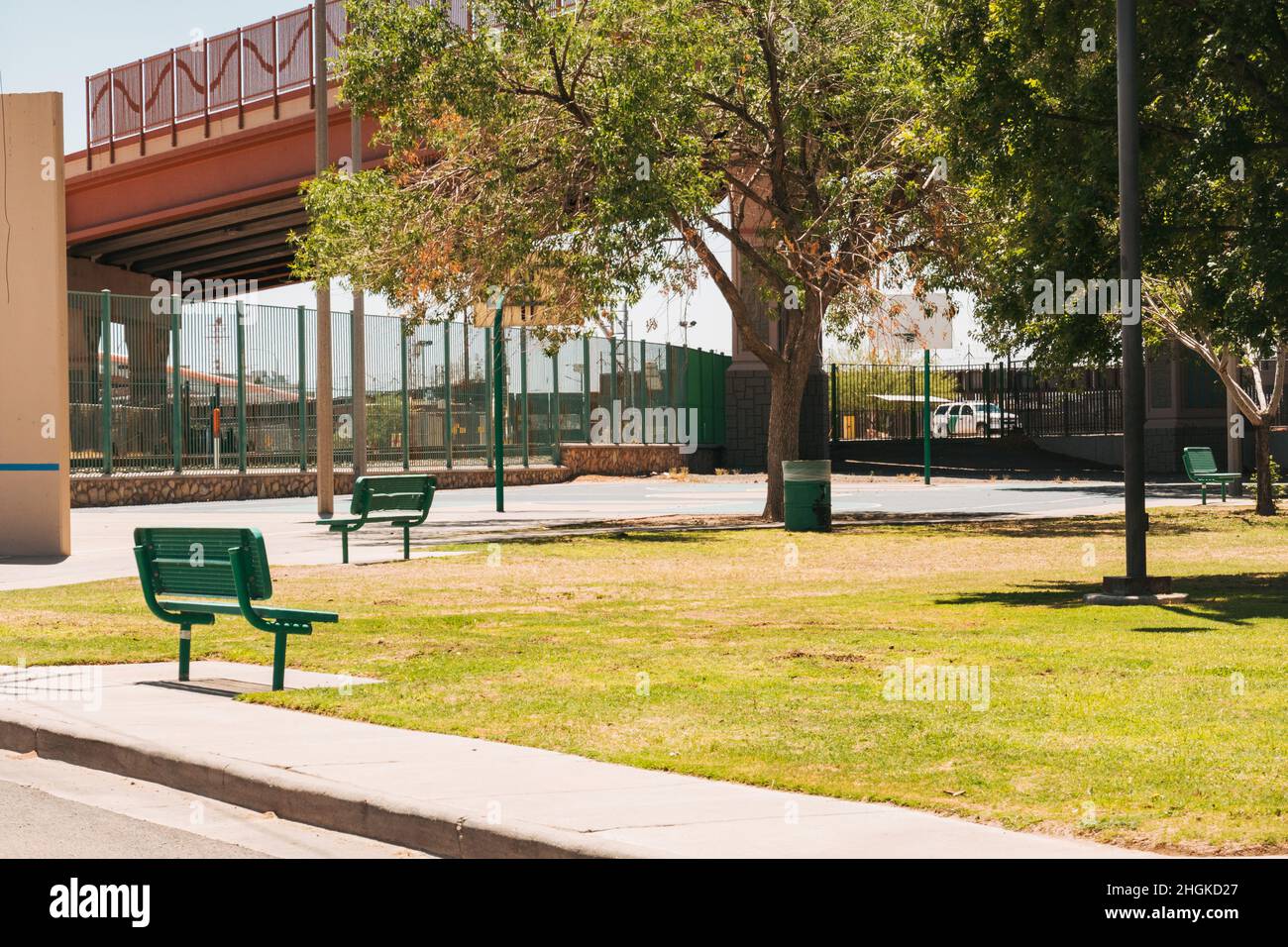 Chihuahuita Park, a sleepy park in the oldest neighborhood in the city