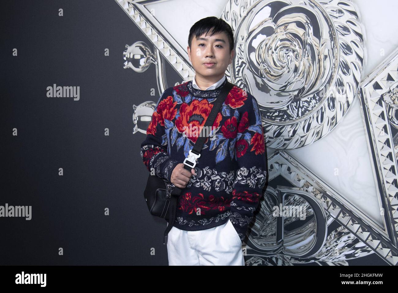 Declan Chan Paris, France. 21st Jan, 2022. Declan Chan attending the Dior Homme ...
