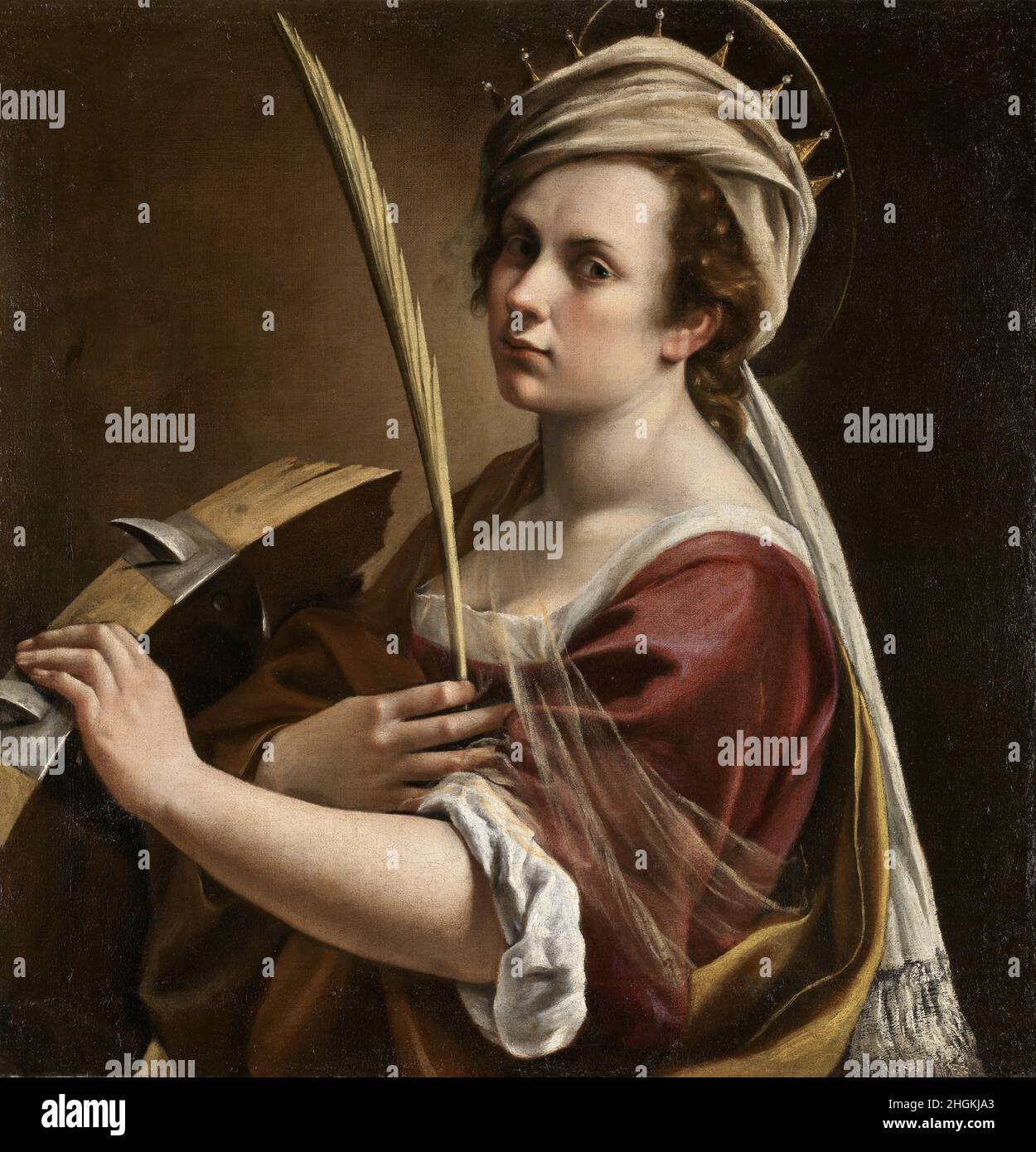 Portrait of saint catherine hi-res stock photography and images - Alamy