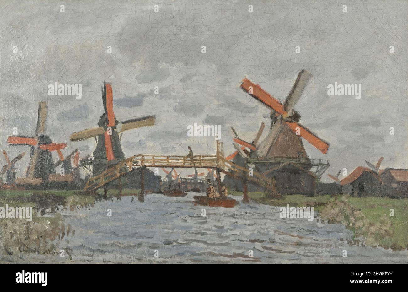 Claude monet zaandam hi-res stock photography and images - Alamy