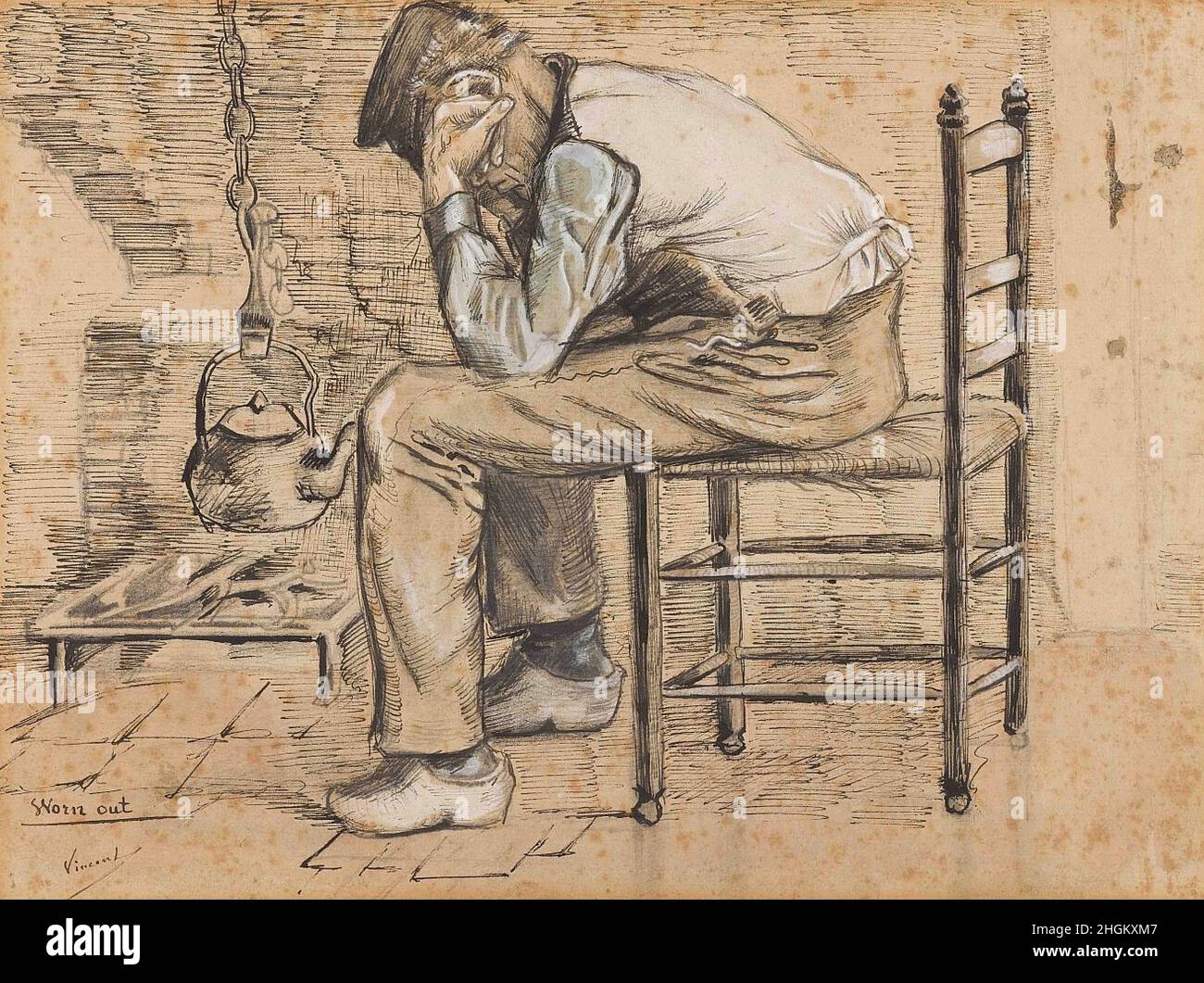 Vincent van gogh worn out hi-res stock photography and images - Alamy