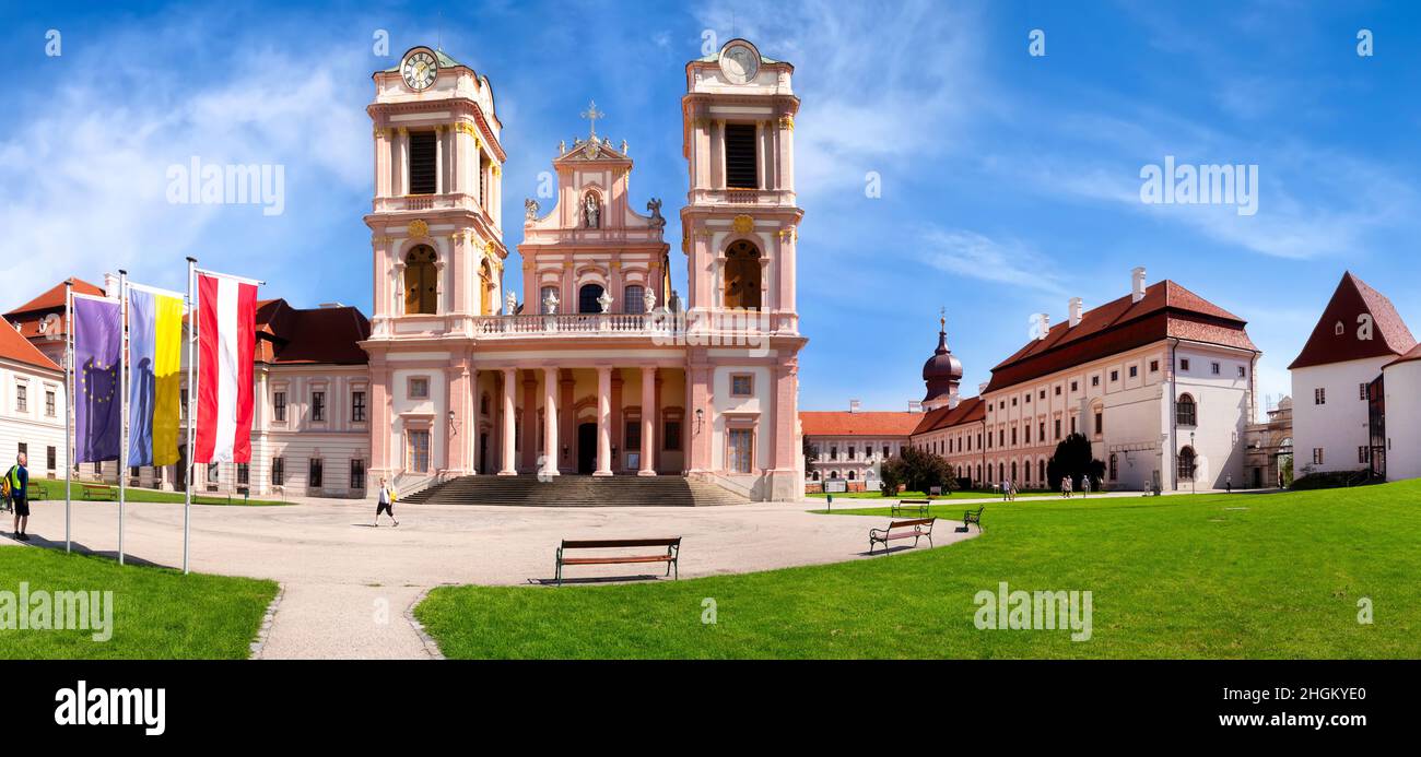 Goettweig Abbey - Benedictine monastery near Krems in Lower Austria. World Heritage Site since 2001. Stock Photo