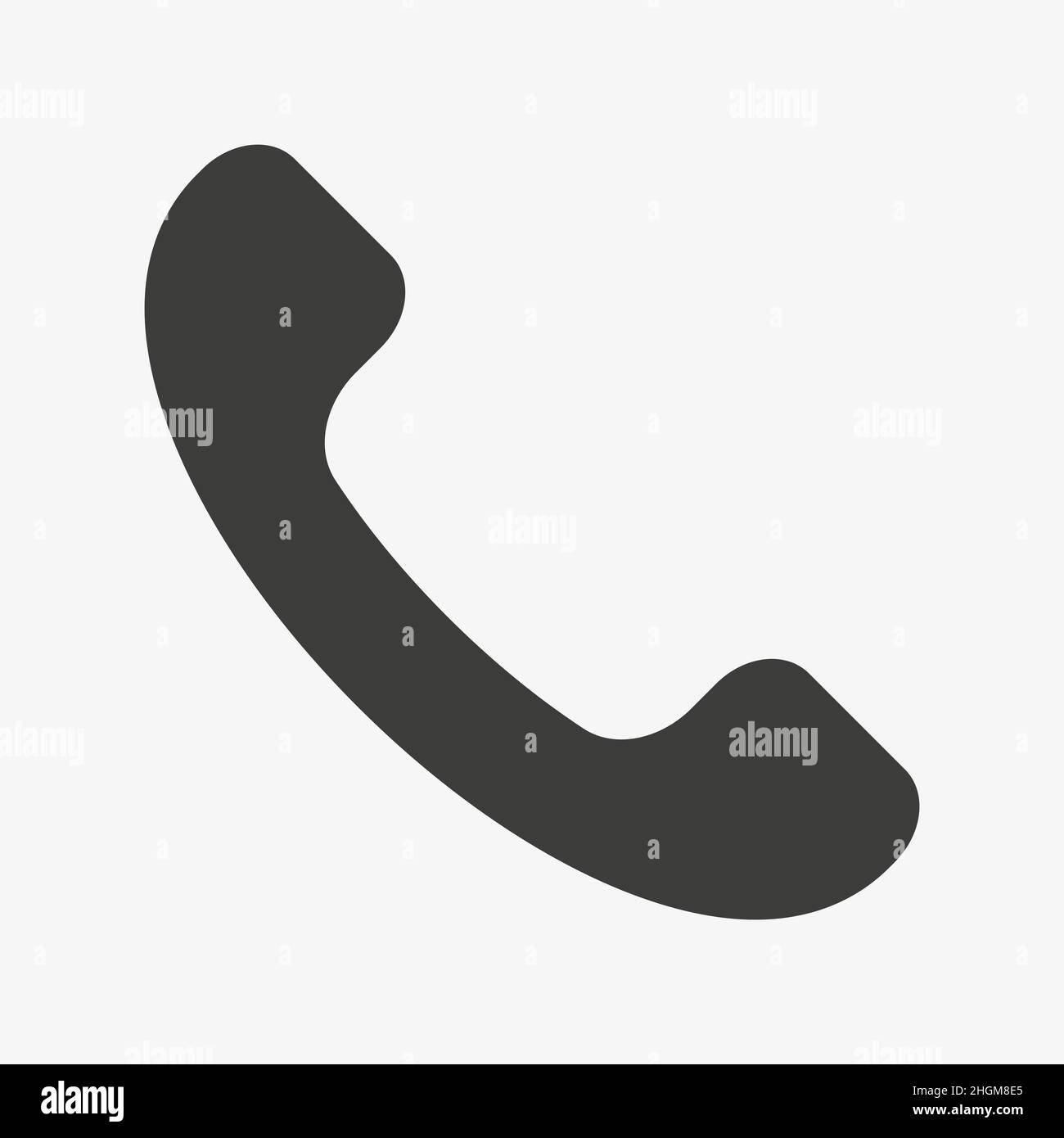 Telephone sign. Call symbol. Phone icon vector Stock Vector Image & Art ...
