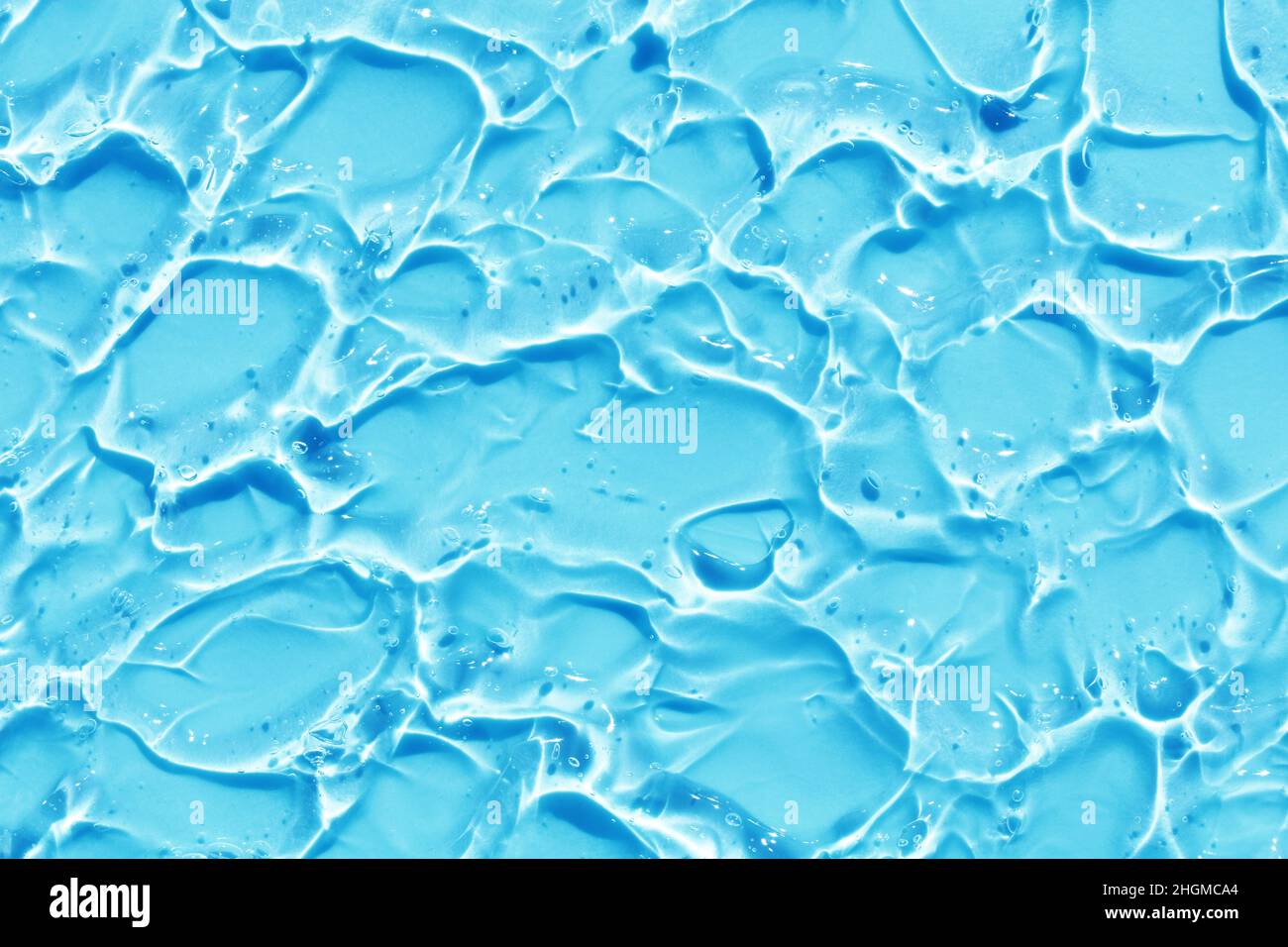 blue water wave abstract, pure natural ripple and bubble texture, gel ...