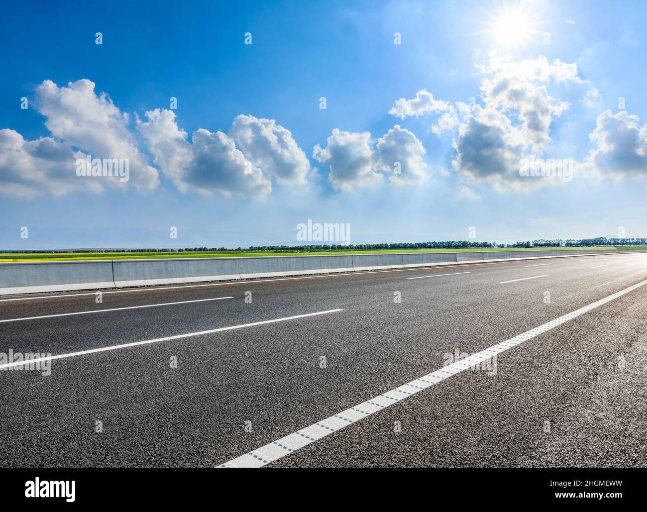 Summer, spring, country road hi-res stock photography and images - Alamy
