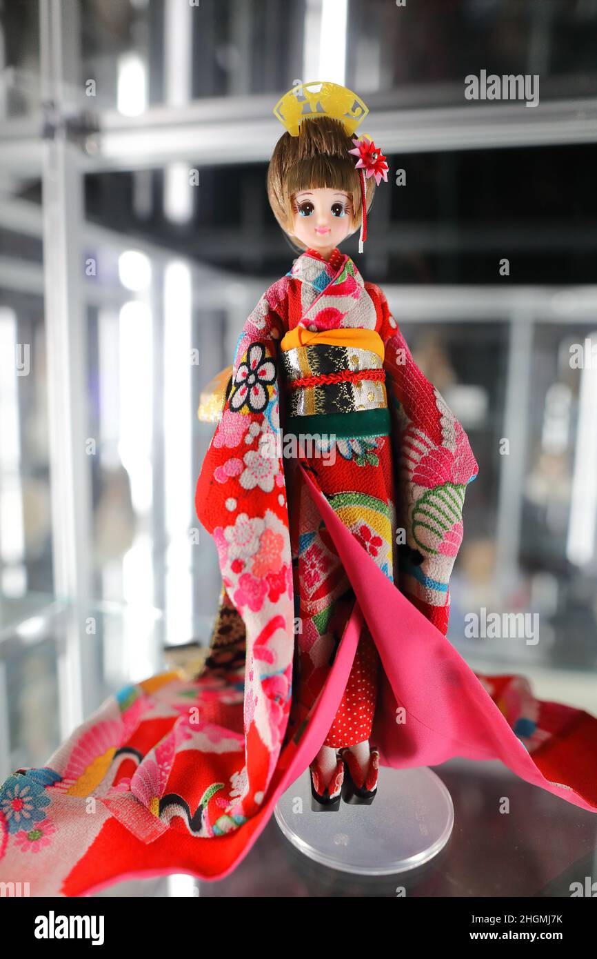 Licca Chan Doll at Licca Chan Castle Stock Photo - Alamy