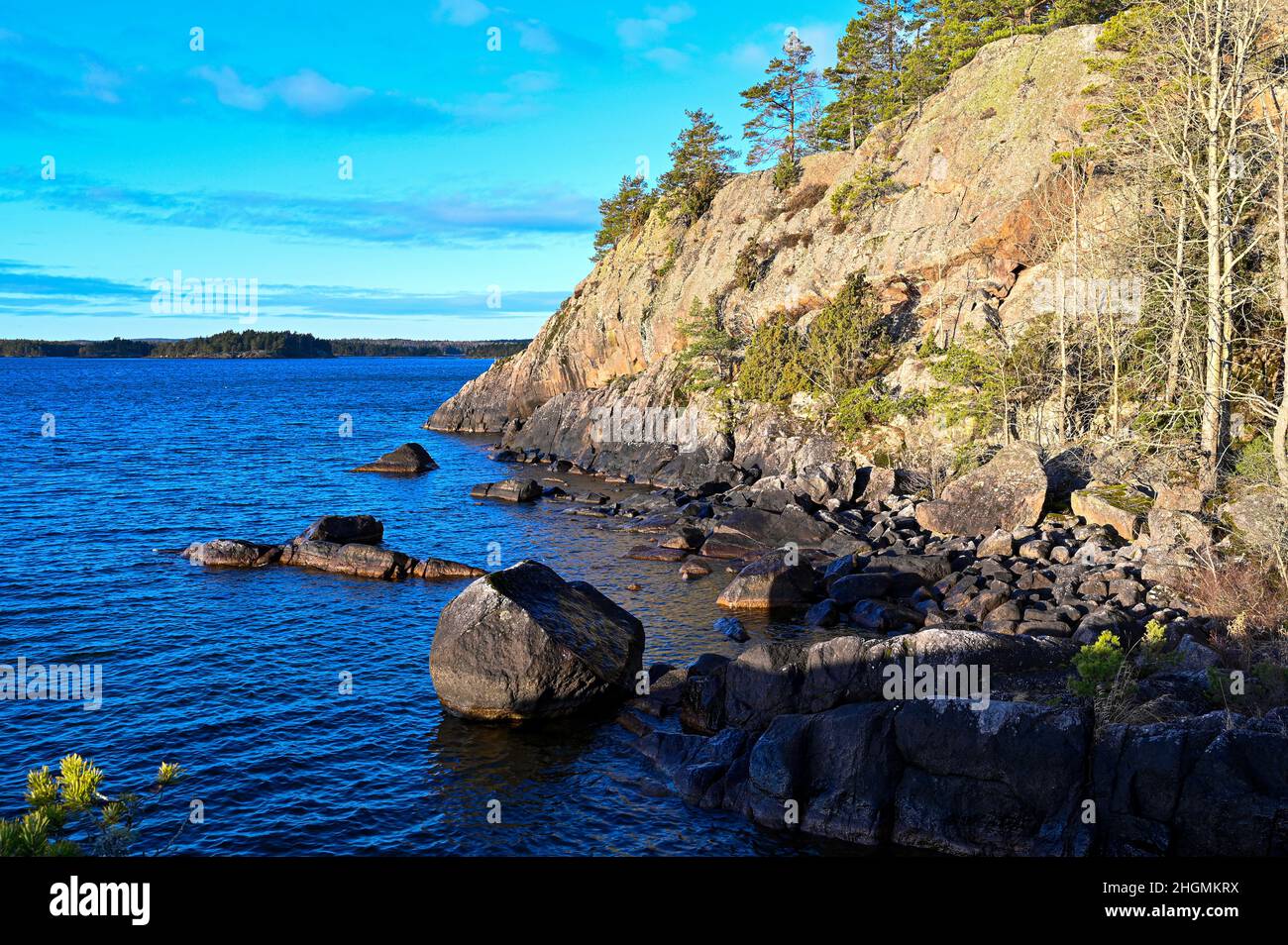 Cliffs sweden hi-res stock photography and images - Alamy