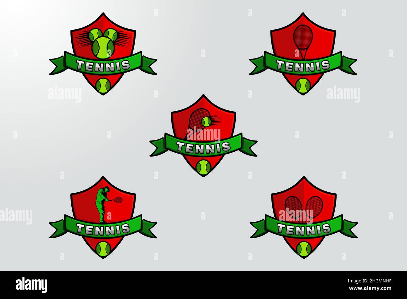 racket tennis logo Ideas. Inspiration logo design. Template Vector ...