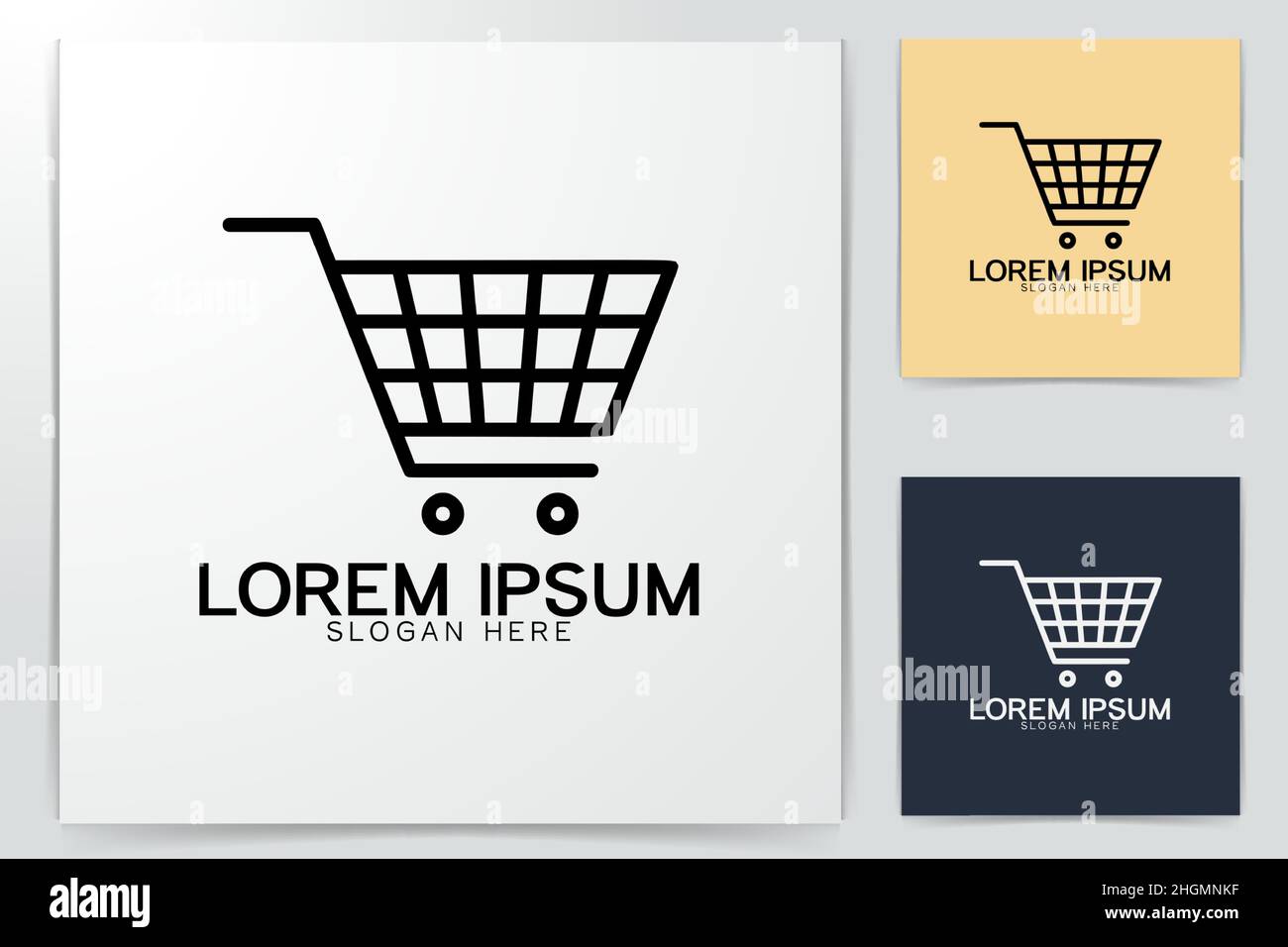 trolley shopping cart icon logo Ideas. Inspiration logo design ...