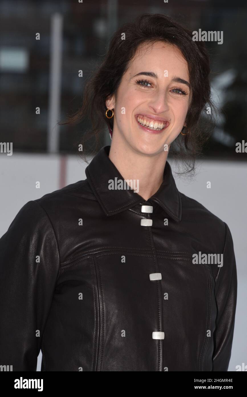 France. 21st Jan, 2022. Agnes Hurstel attending the photocall of the