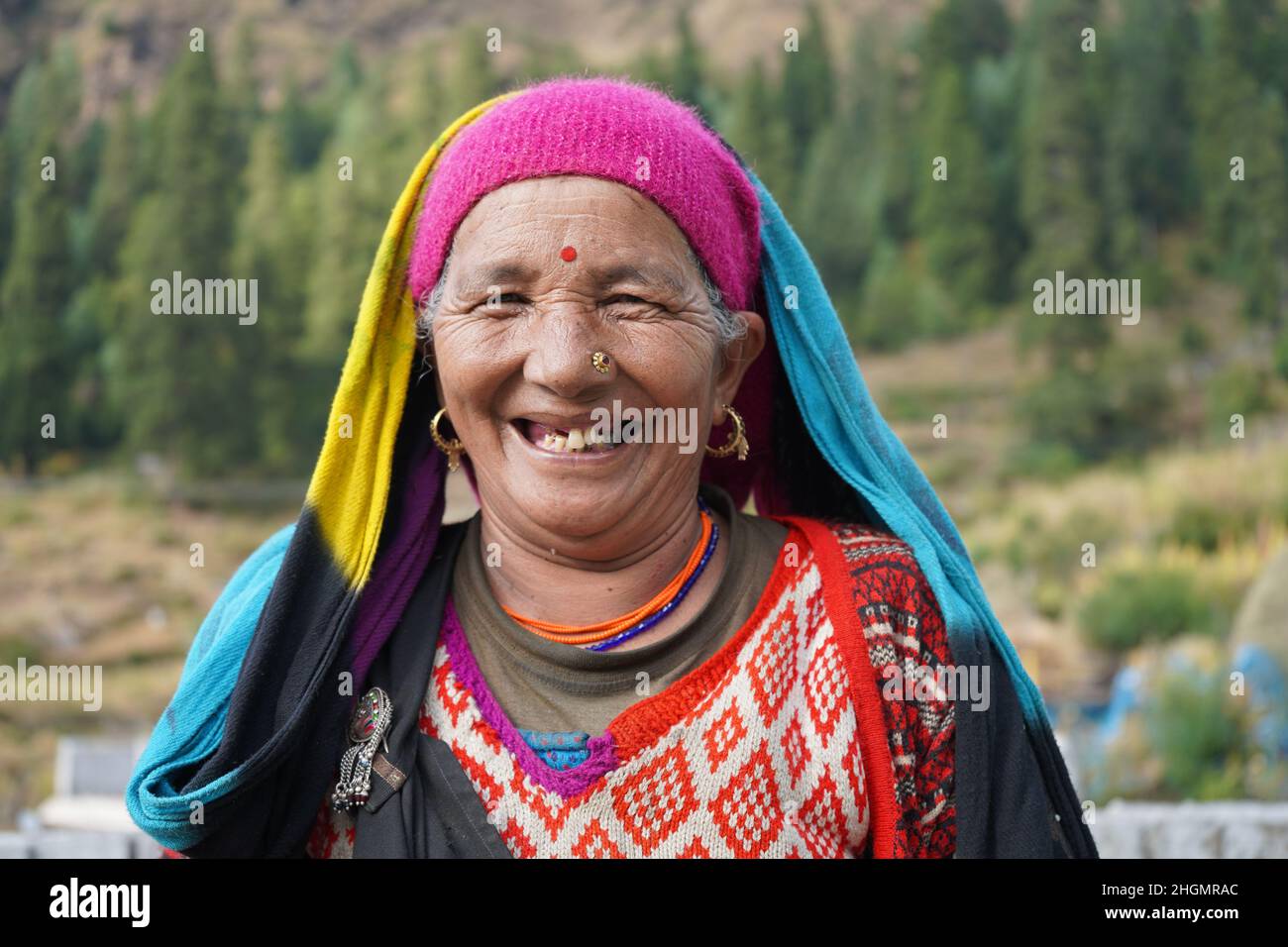 Sutol village is located in Chamoli district in Uttarakhand, India. Sutol has a total population of 459 people. There are about 82 houses in Village. Stock Photo