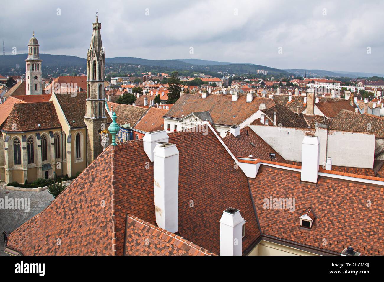 Fire tower in sopron hires stock photography and images Alamy