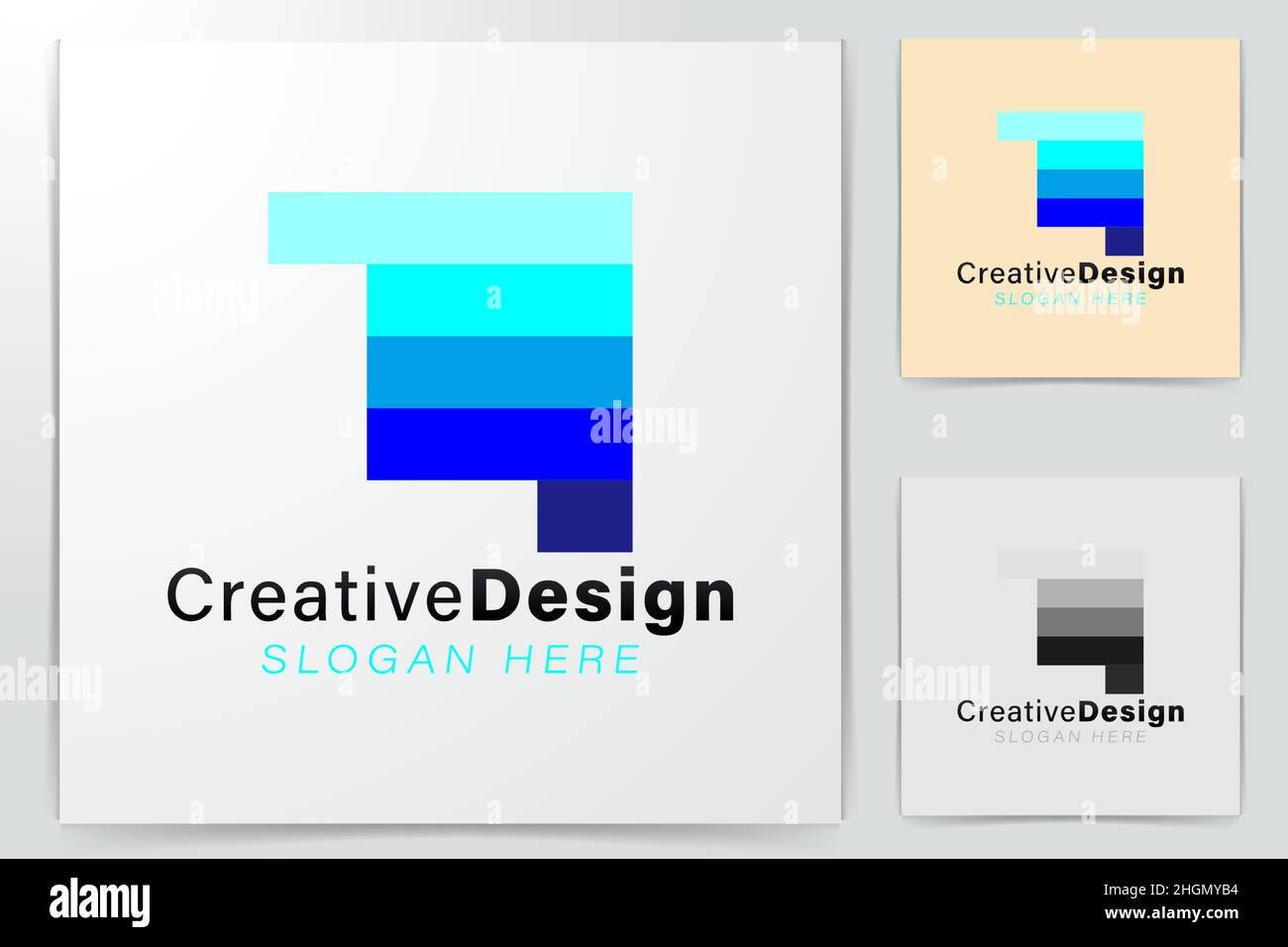 Initial letter L Modern Logo Ideas. Inspiration logo design. Template ...