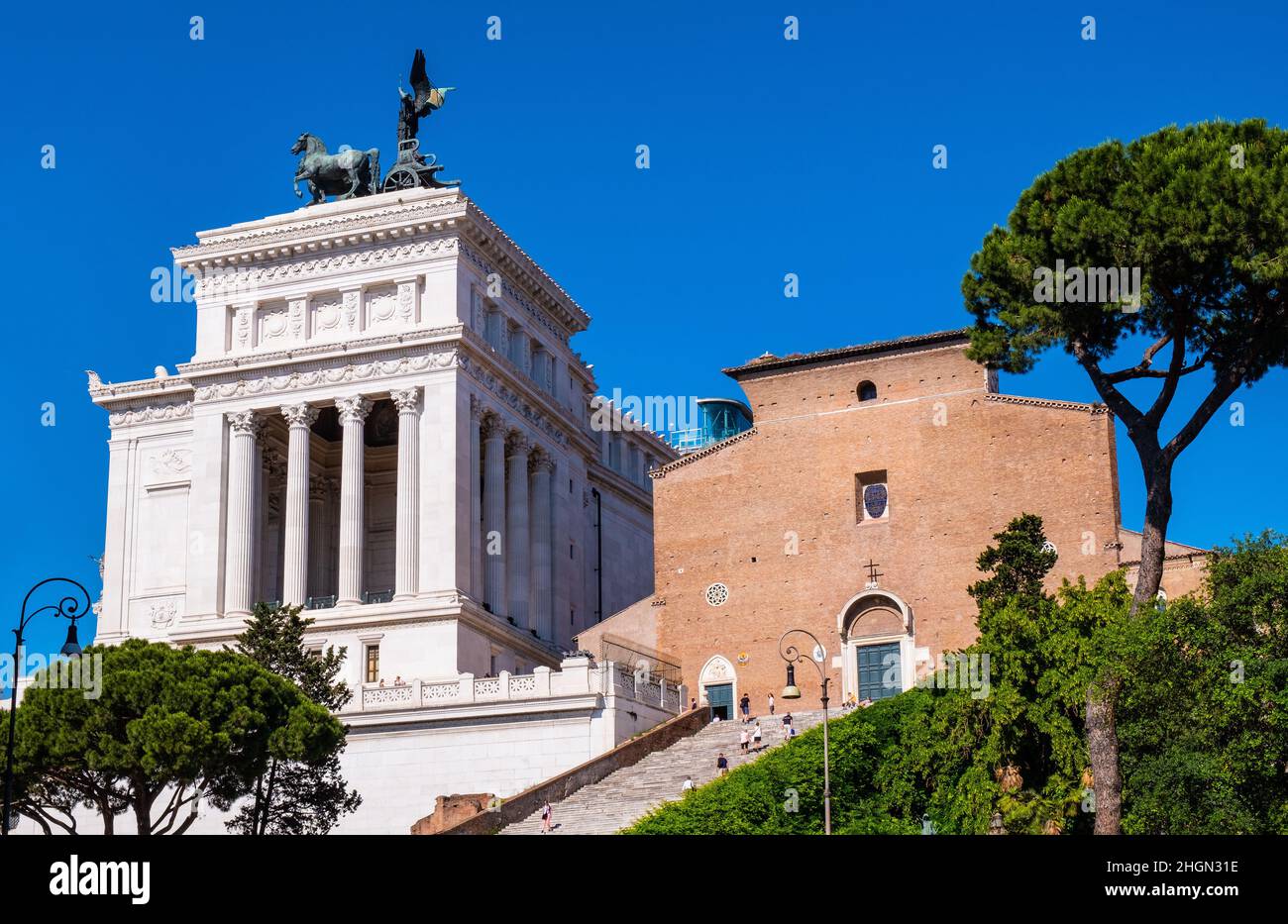 Ara coeli hi-res stock photography and images - Alamy