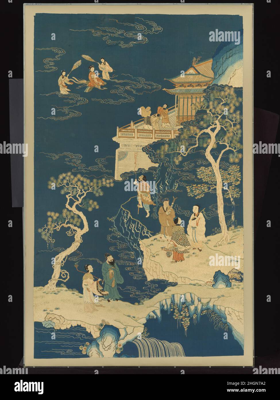 Panel with immortals 17th–18th century China The Eight Immortals ...