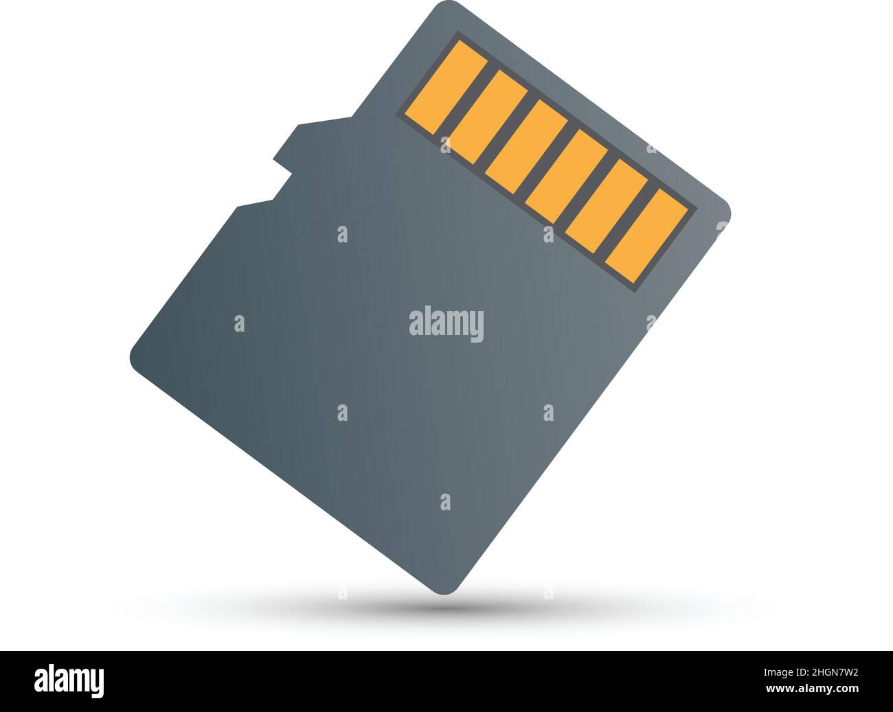 Premium Vector  Memory card and home logo