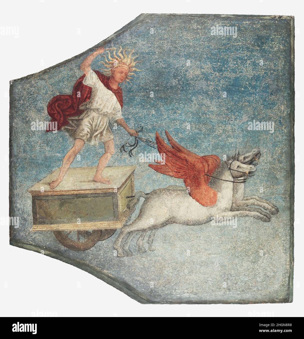 Chariot of Apollo ca. 1509 Pinturicchio One of twenty-two panels (14. ...