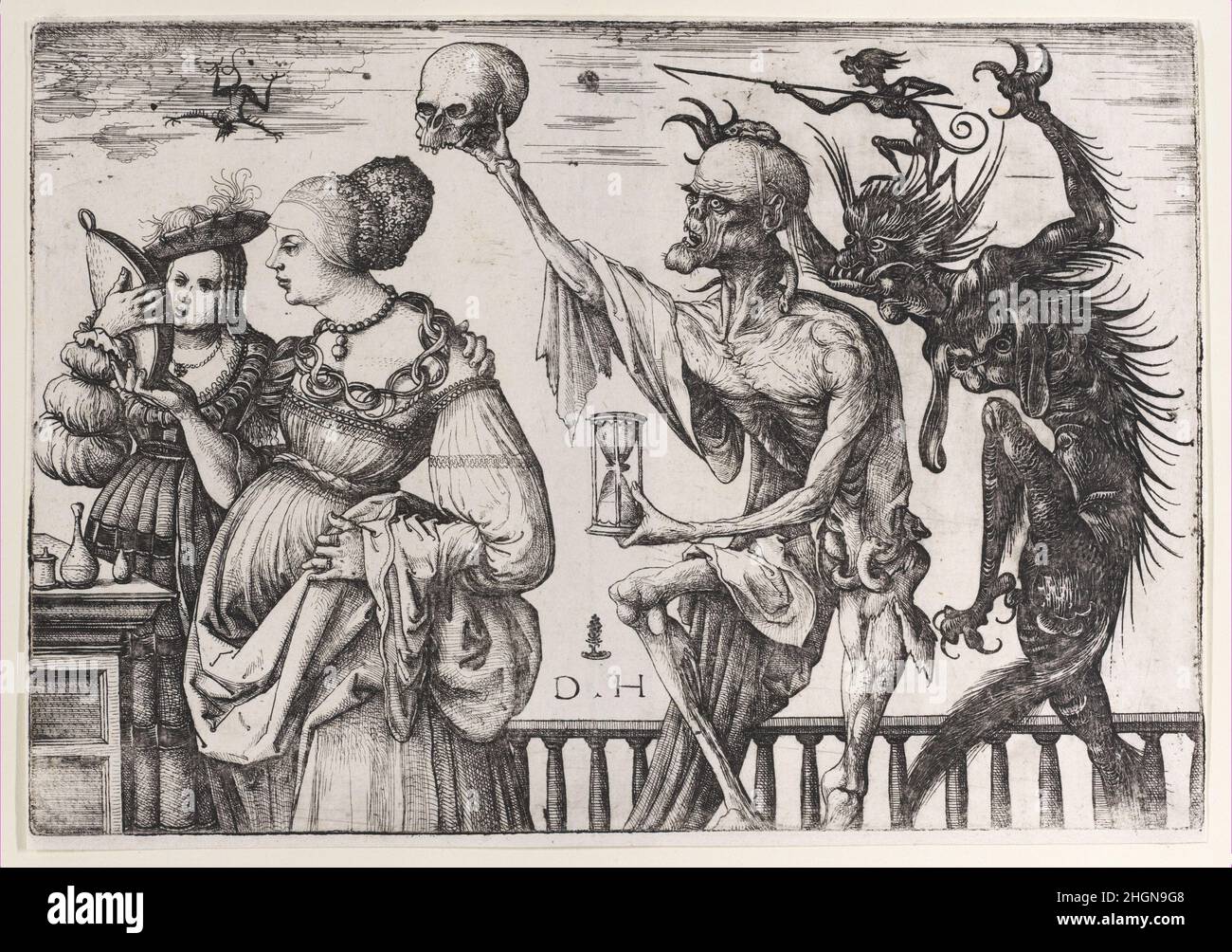 Devil with the women hi-res stock photography and images - Alamy