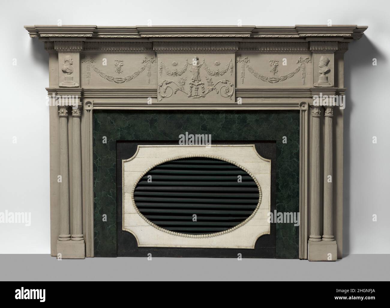 Mantel piece interior design hi-res stock photography and images - Alamy