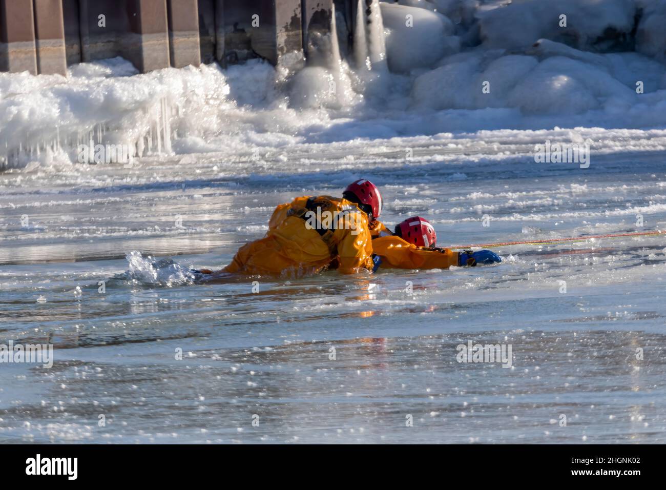 Ice swim usa person hires stock photography and images Alamy