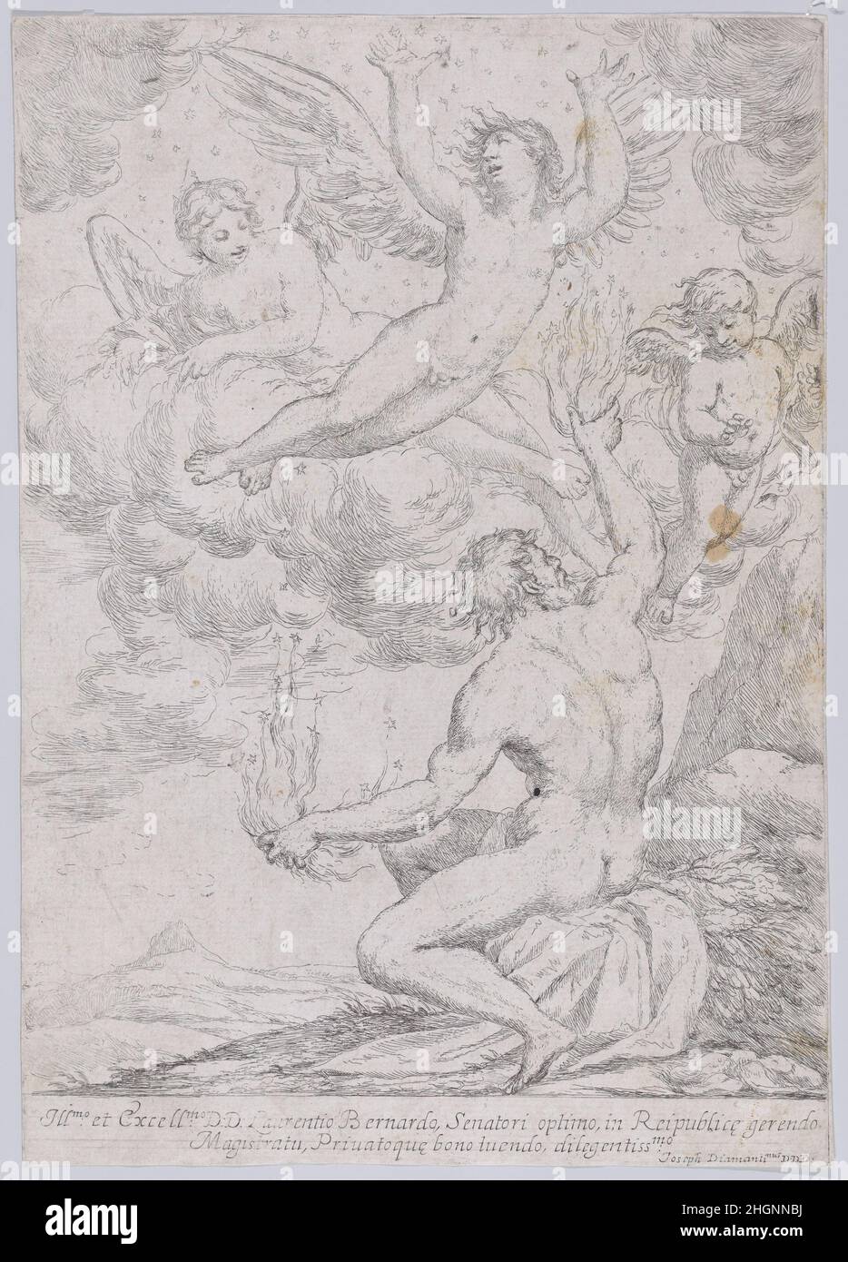 The Fall of Icarus 16501700 Giuseppe Diamantini. The Fall of Icarus