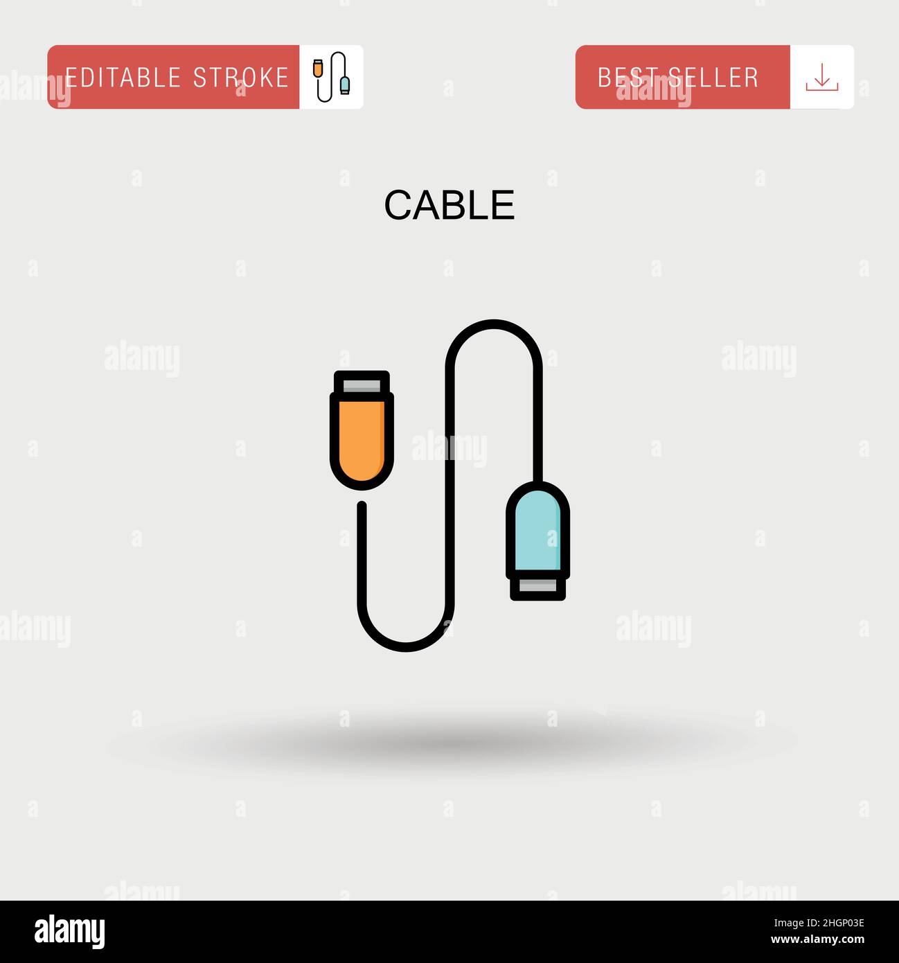 Fiber optic cabling Stock Vector Images - Alamy