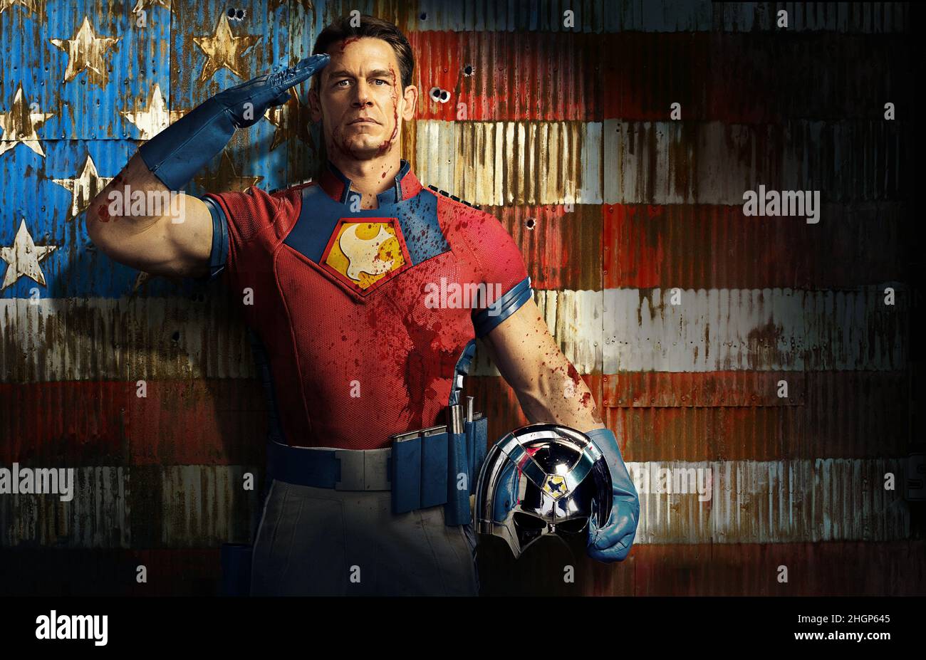 JOHN CENA in PEACEMAKER (2022), directed by JAMES GUNN. Credit DC