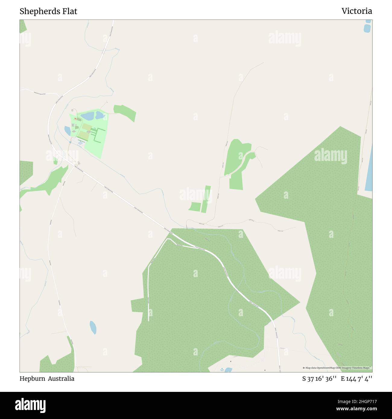 Shepherds Flat, Hepburn, Australia, Victoria, S 37 16' 36'', E 144 7' 4