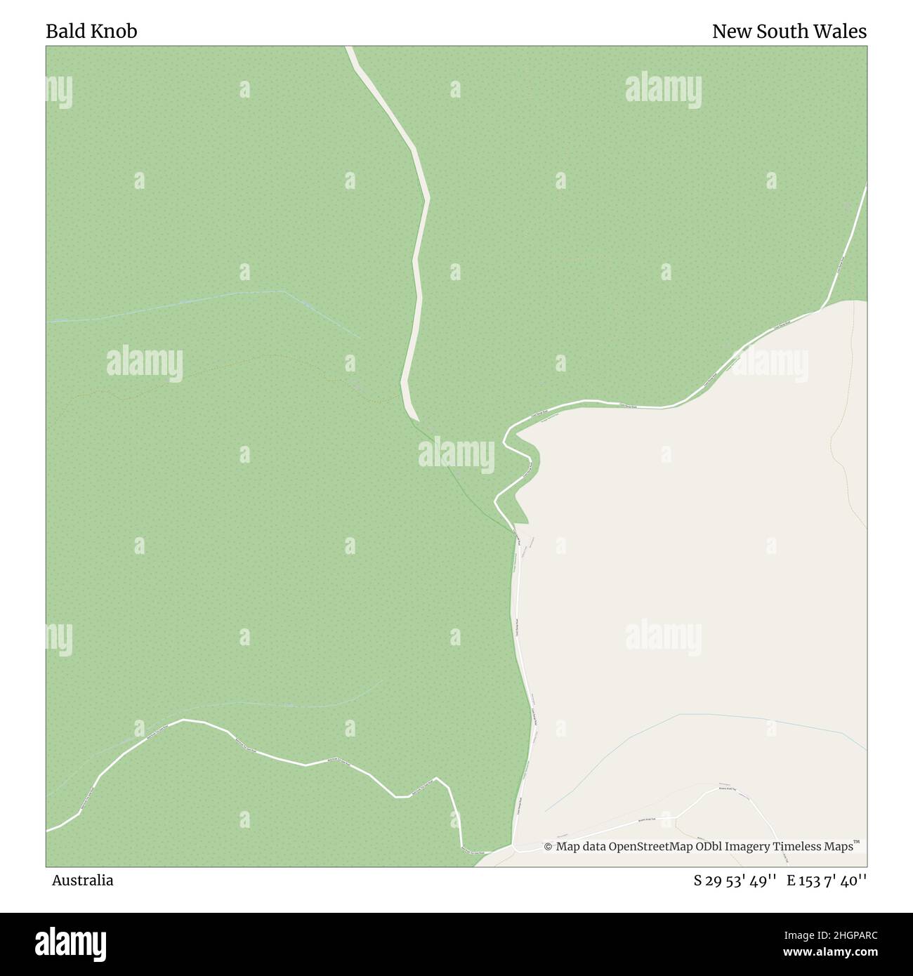Map of bald knob hires stock photography and images Alamy