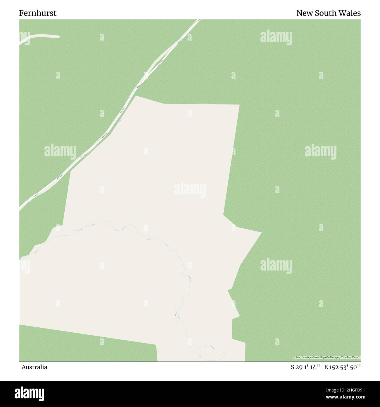 Fernhurst, Australia, New South Wales, S 29 1' 14'', E 152 53' 50